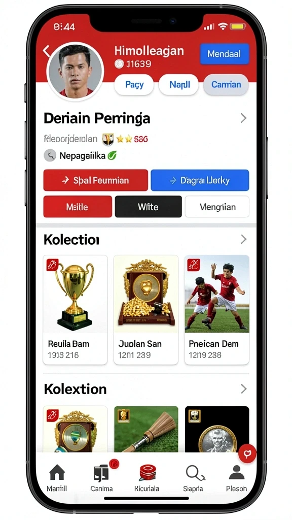 jamin777 - Tampilan antarmuka yang intuitif dan modern.