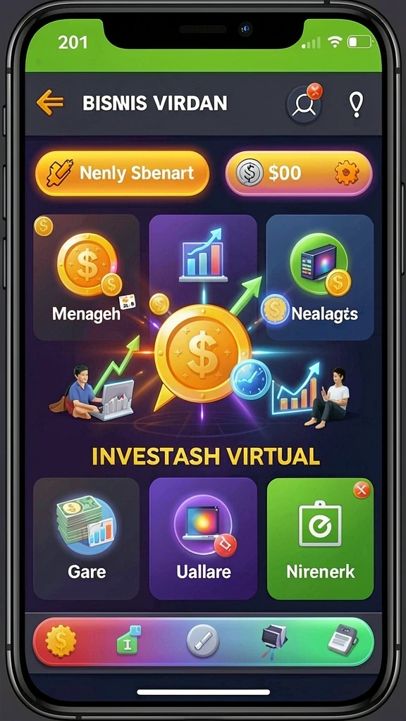 pgstar777 - Tampilan awal yang menarik dan mudah dinavigasi.