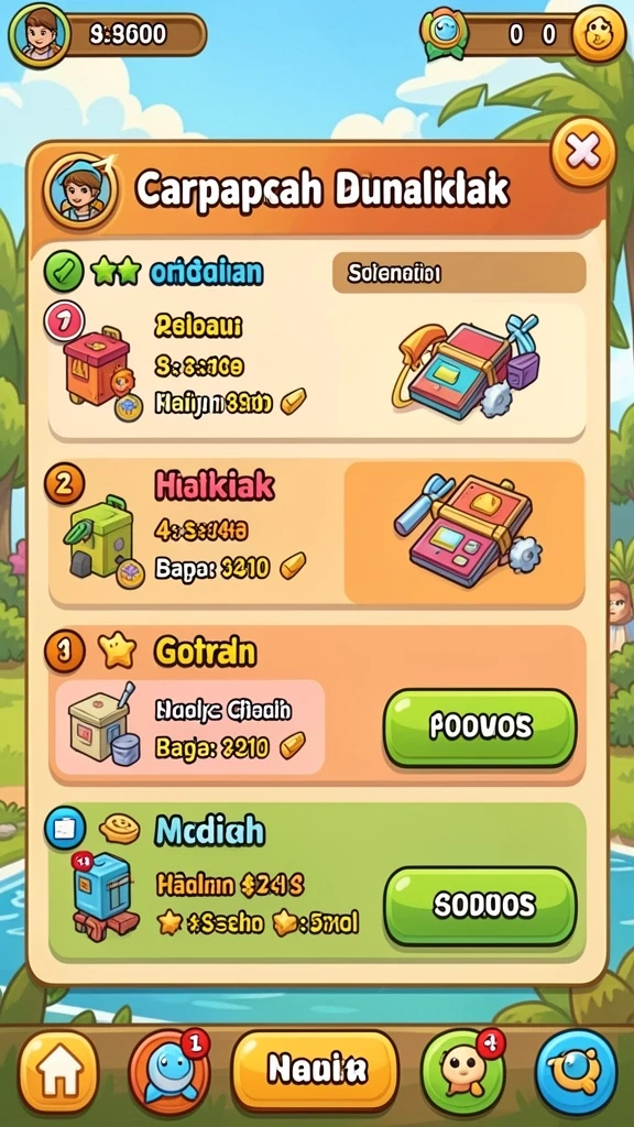 rr999 - Screenshot dari level terbaru yang menantang.