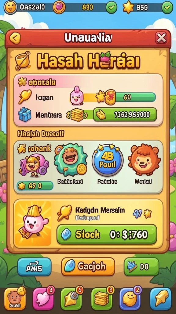 zara4d - Tangkapan layar menunjukkan pemain berinteraksi dalam misi menantang.