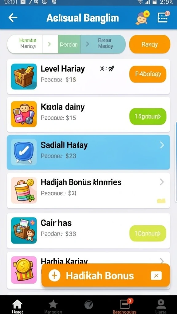 zofaza - Tampilan antarmuka yang ramah pengguna.